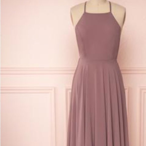 Purple Floor length dress - Picture 1 of 3